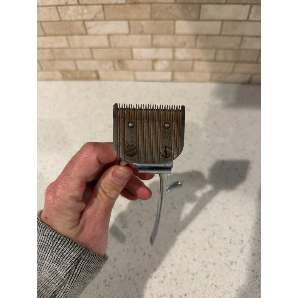 Vintage Bressant Hair Clipper Antique Chrome Trimmer‎